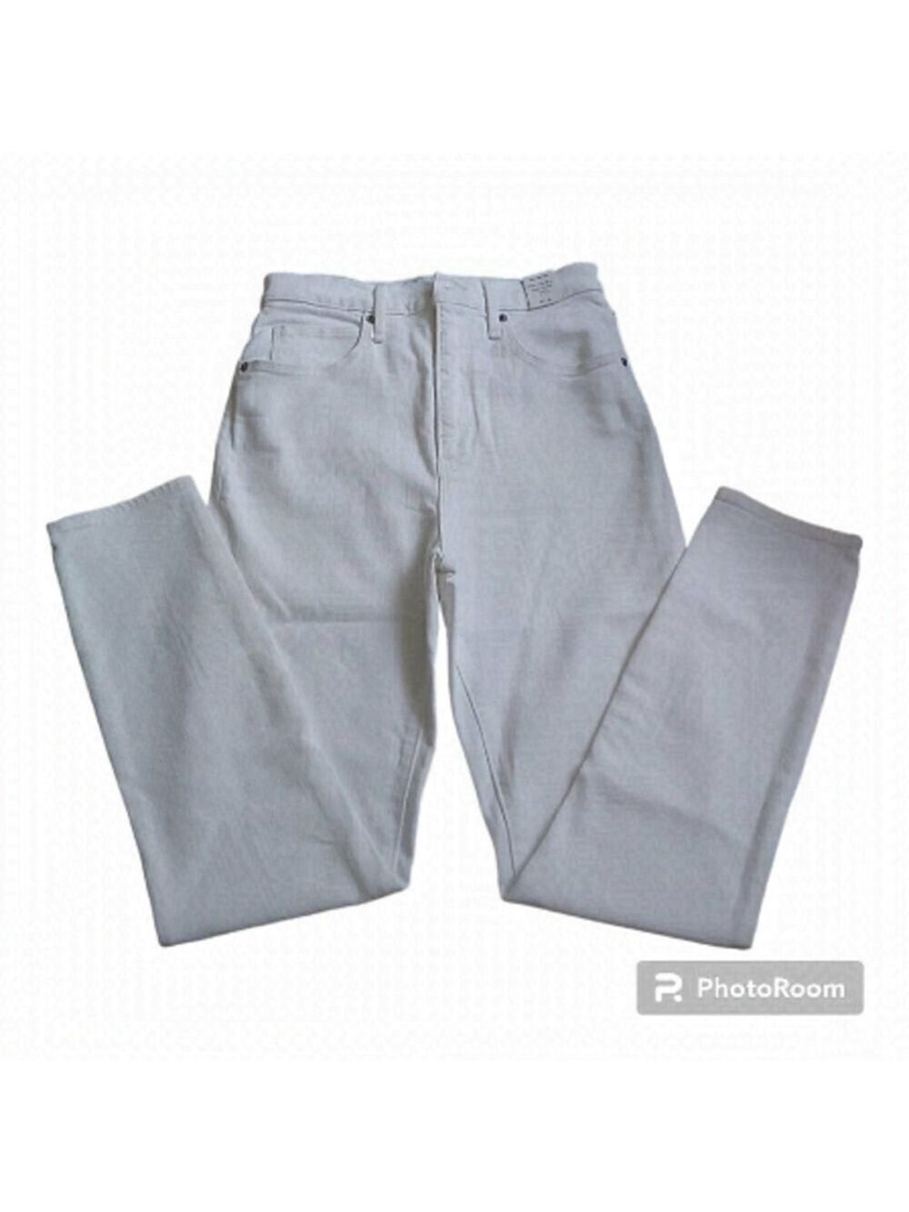 Women's Abercrombie & Fitch Ultra High Rise Super Skinny Ankle White Jeans-26/2R